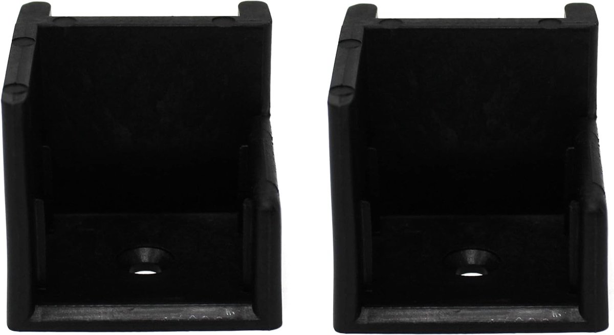 Scharnier Deurstop - Ponton Stop - Poort Beveiligen - Heavy Duty Ontwerp - 2 stuks - Zwart
