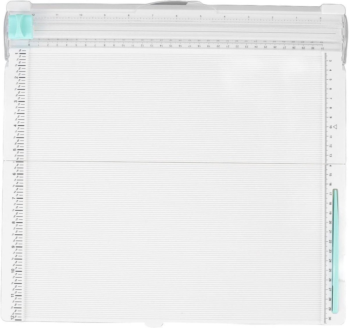 Papiertrimmer Scorebord - Ambachtelijke Snijder - Scrapbooking Enveloppen Maken - Opvouwbaar Ontwerp - 36x34cm - Grijs