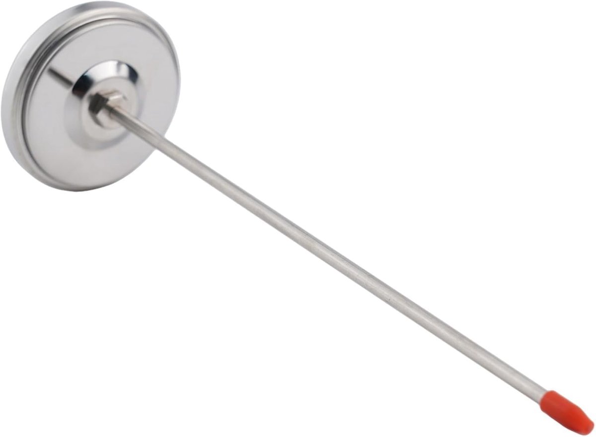 Bodem Temperatuurmeter - Bodemtester Probe - Bodem Gezondheid - Roestvrij Staal - 25 x 6 x 6 cm - Veelkleurig