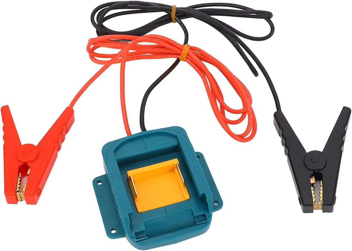 Auto Batterij Starter - Nood Startkabel - Voertuig Starten - Robuust ABS Ontwerp - 11AWG Kabels - Zwart