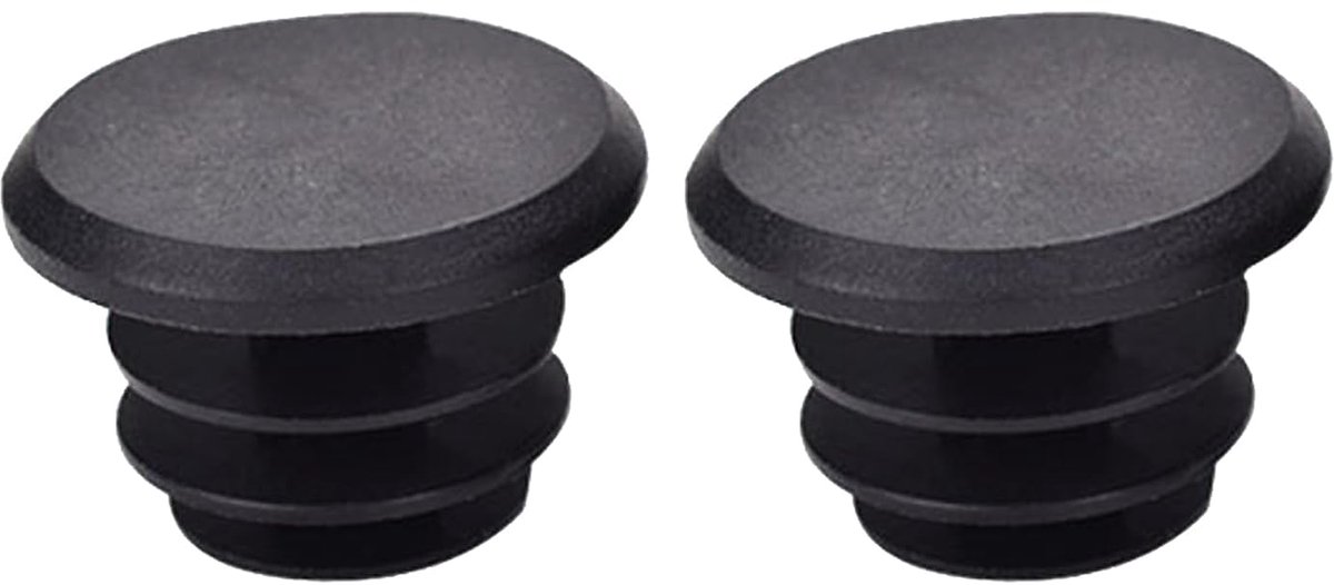 Stuurpluggen - Fietsaccessoires - Fietsen - Antislip grip - 2-delige set - Zwart