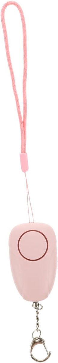 Persoonlijk Alarm - Veiligheidssirene Noodalarm - Noodsituatie Hulp - Met LED Verlichting - 6.5x4cm - Roze
