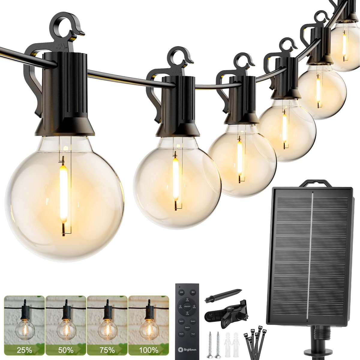 SnelShoppen - 12 stuks LED Fairy Lights Batterij Werkt String Lights Waterdicht Koperdraad met 20 LED Firefly Lichten voor Bruiloft, Party, Slaapkamer
