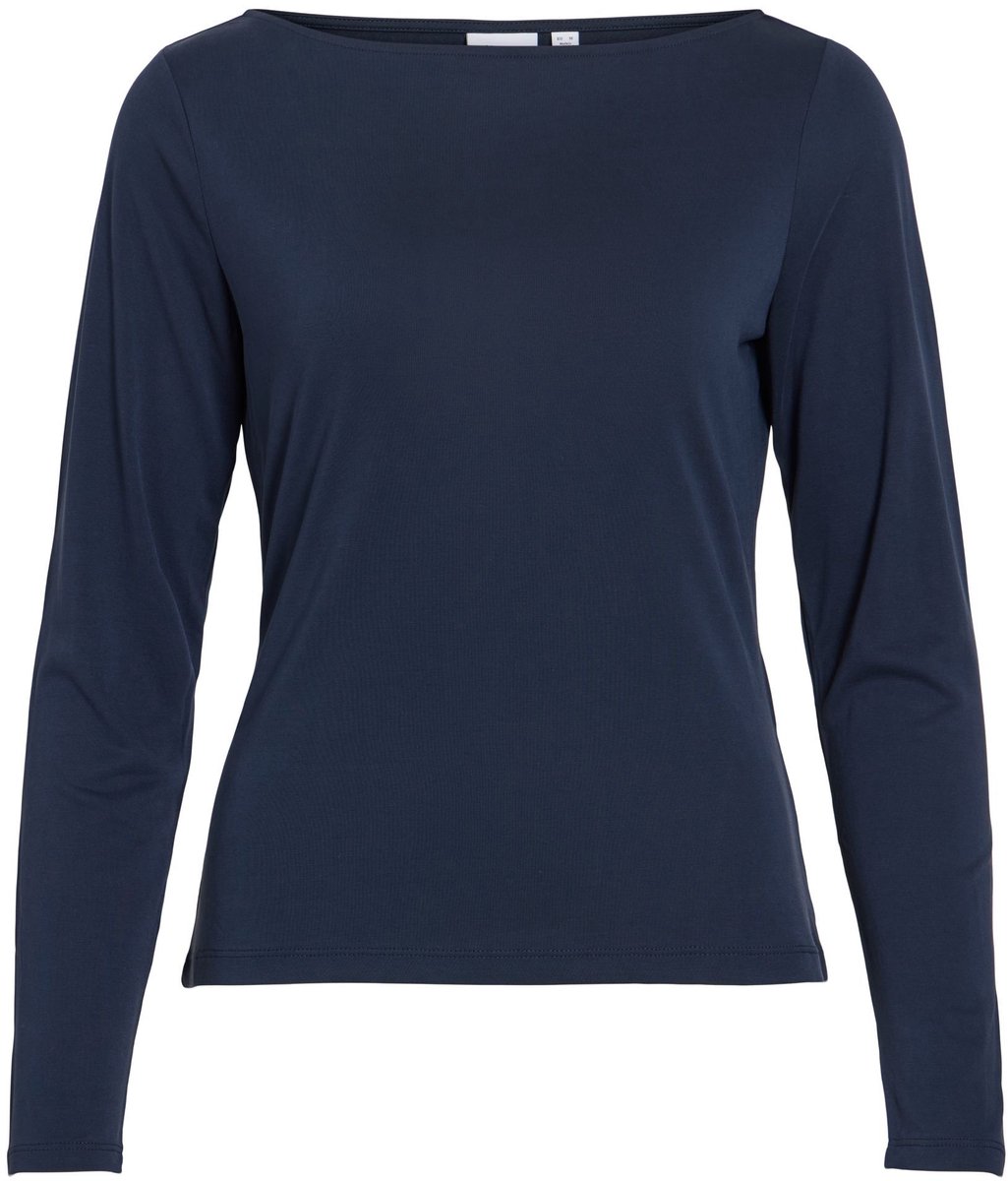 VILA Top met lange mouwen VIMODALA Boothals