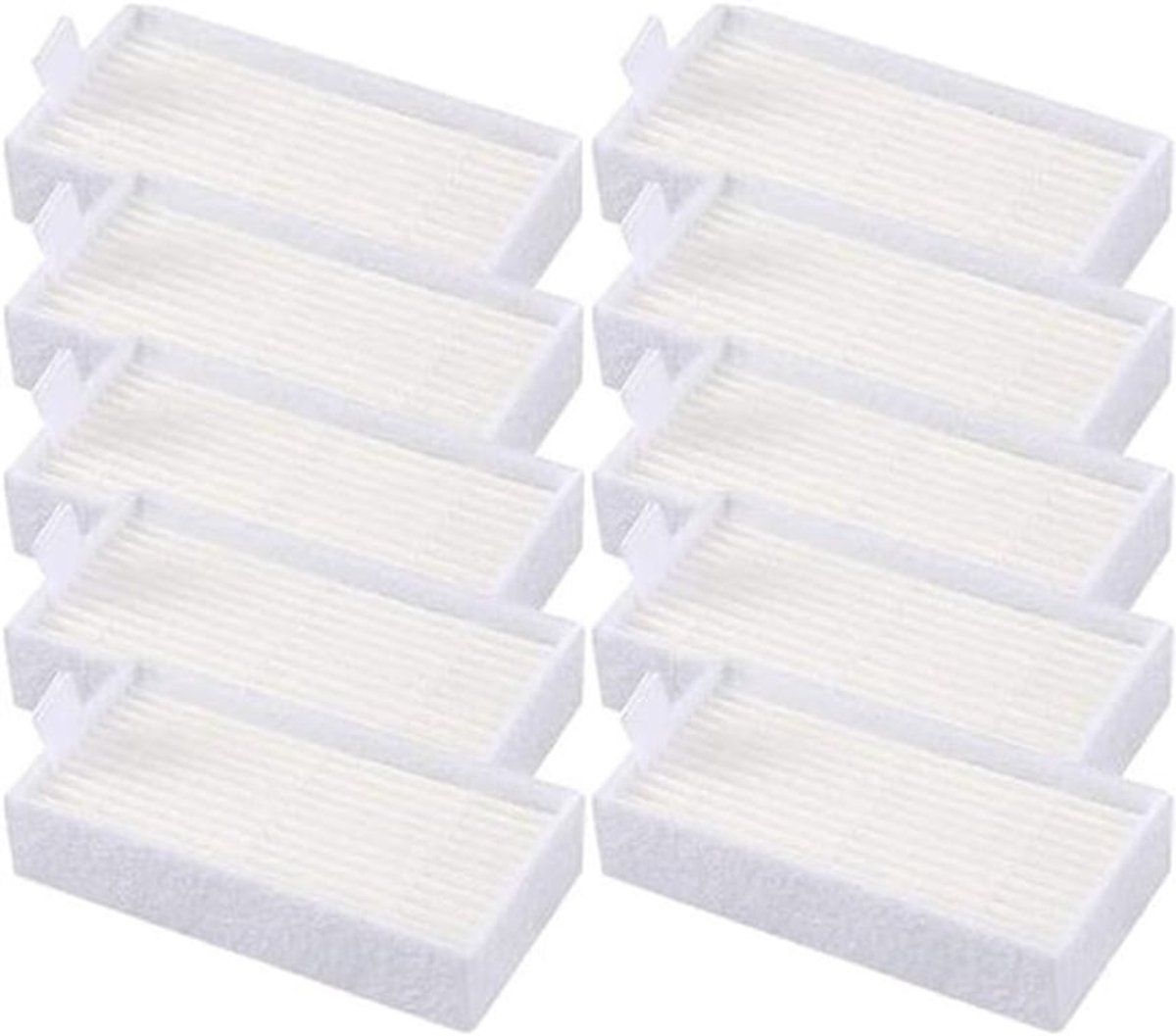 5 hepa-filterwisselstukken passend geschikt voor ilife X10 V3 V3s V5s V5pro filter voor robot stofzuiger