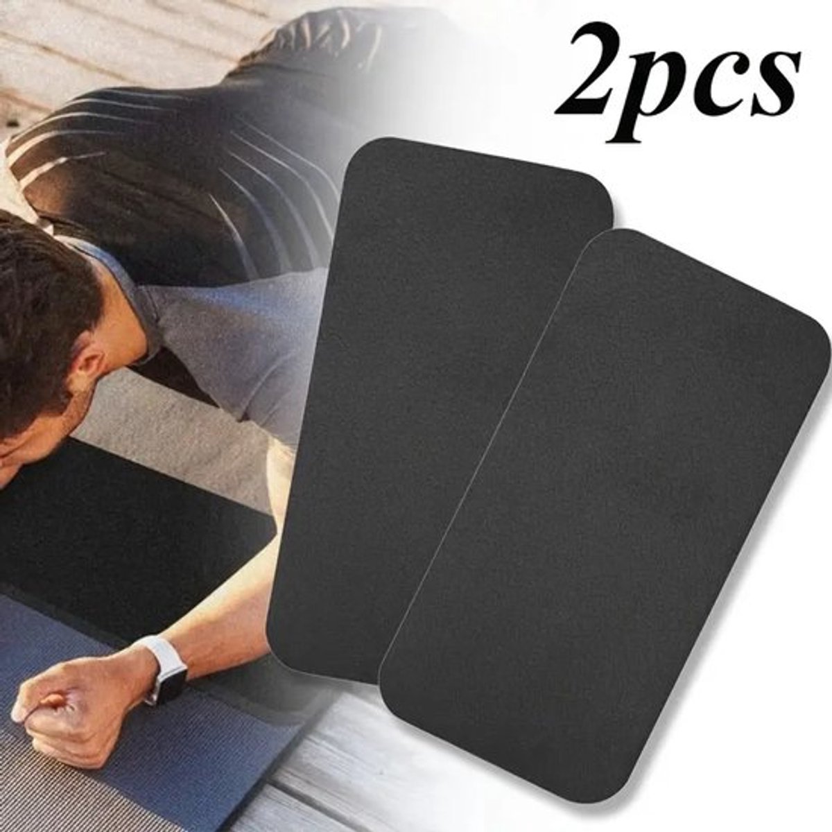 2-pack Yoga Kniebrace Pads | Antislip Verdikt | Pilates Fitness Meditatie Elleboog- en Kniebrace
