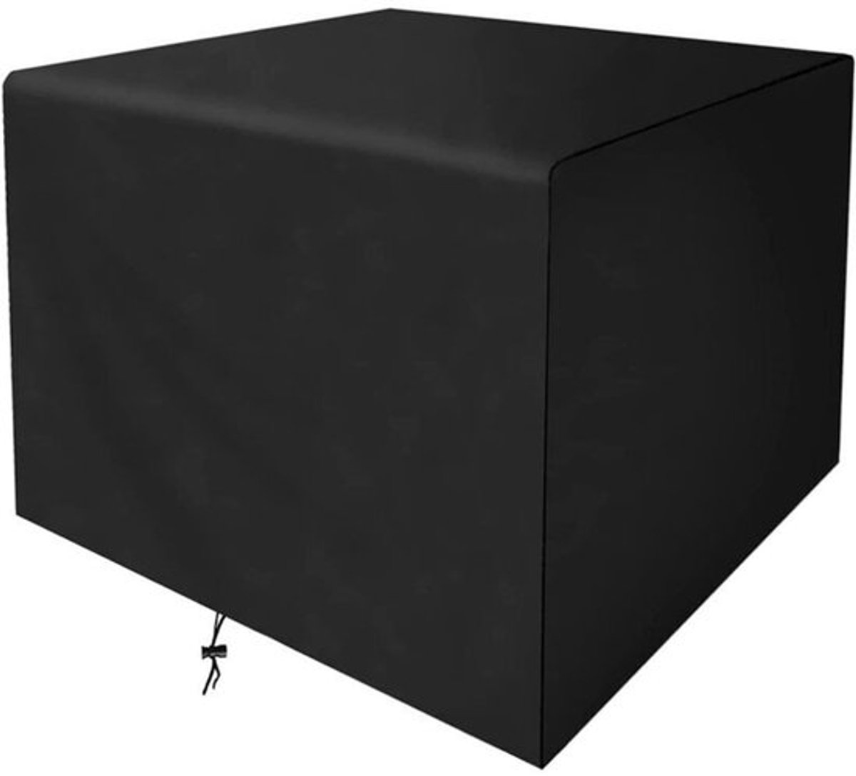 Rechthoekig tuintafelkleed - Zwart - 100x90x80 cm, meubelbeschermer, waterdicht, UV-bestendig, Oxford-stof buitentafelkleed, geschikt voor buitentafels en -stoelen.