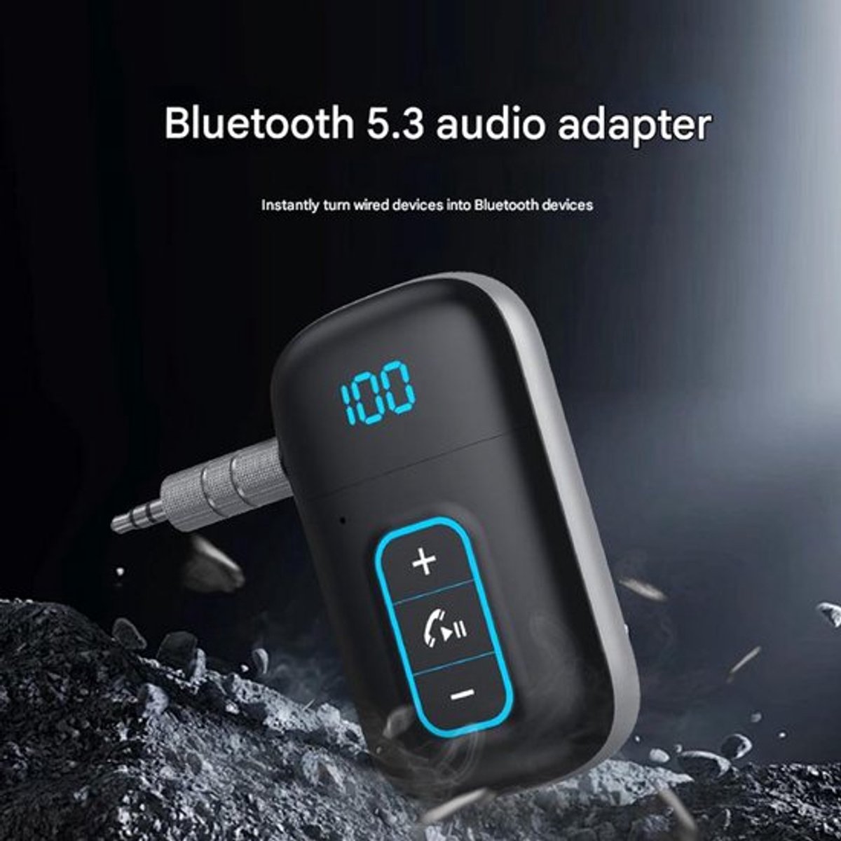 Bluetooth-ontvanger AUX auto Bluetooth-audio-ontvanger converter 5.3 Bluetooth-adapter