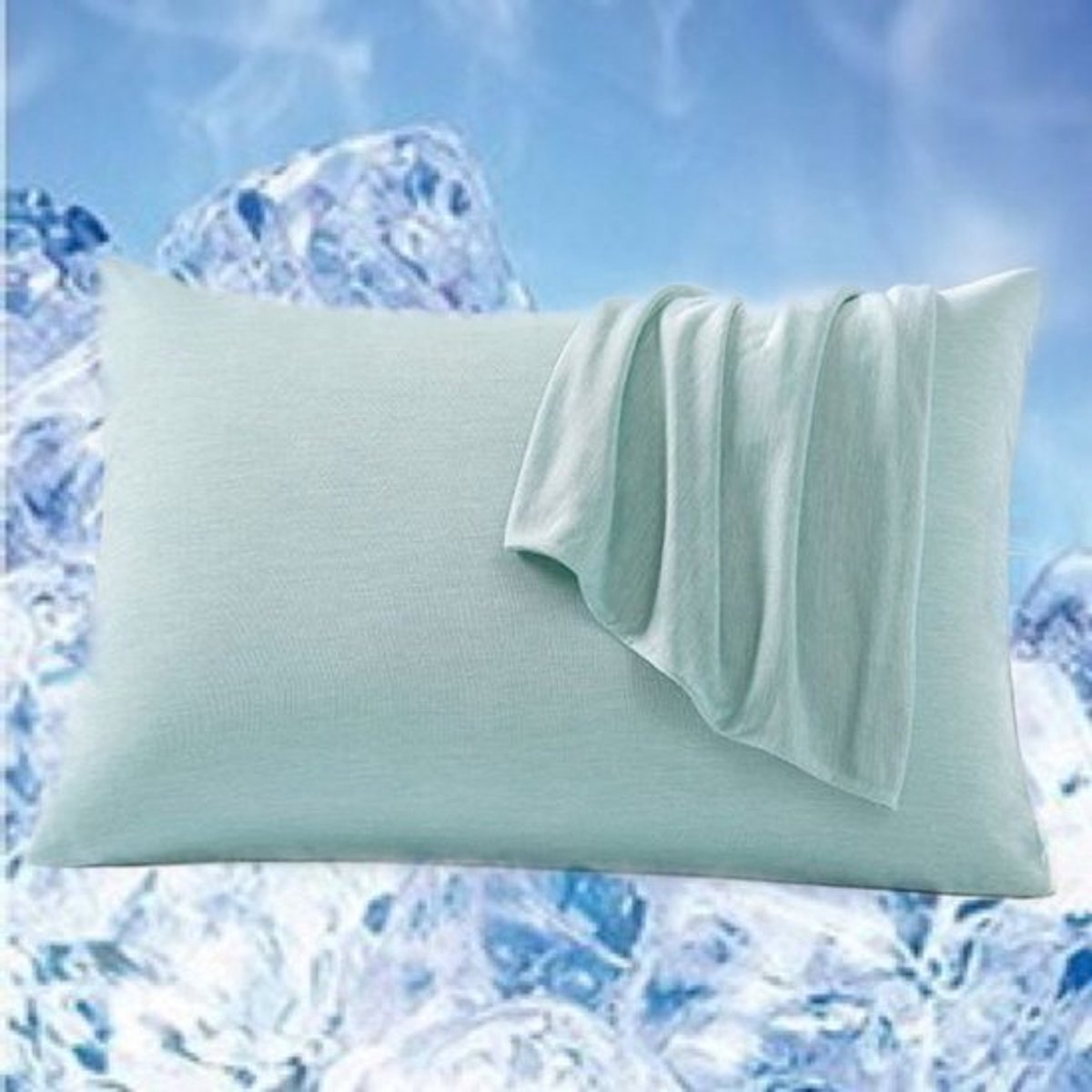 1 stuk coole kussensloop envelop type kussensloop rits koel ademend dubbelzijdig kussensloop Koreaanse stijl