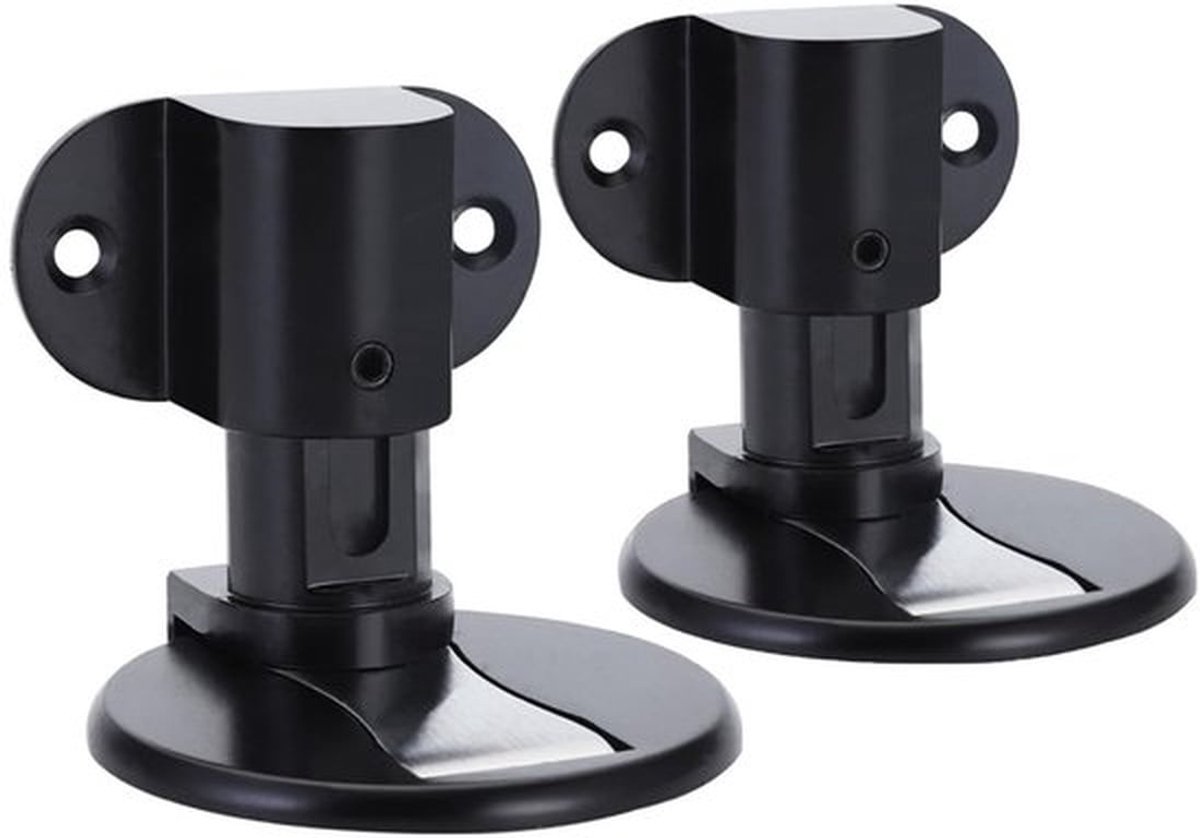 Deurstopper Verstelbaar - Magnetische Deurstopper - 2-pack - Onzichtbaar - Zinklegering - Geborsteld Roestvrij Staal - Inclusief 3M Tape en Schroeven - Deurbuffer