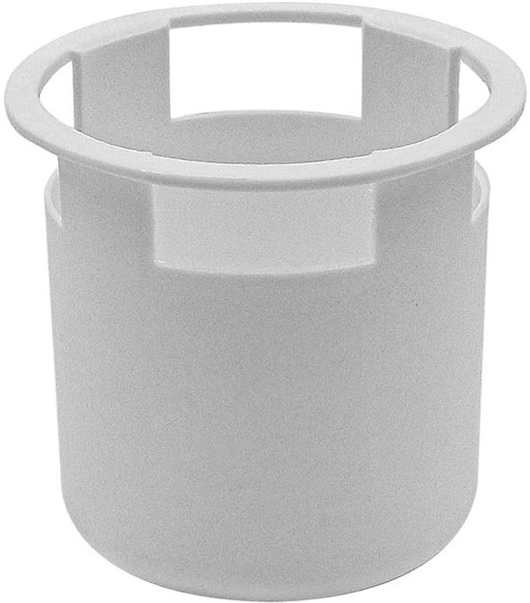 Douche Afvoer Cover 90mm - Universele Douche Plug Cover - Anti-geur - Zilverachtig/Wit - Hoogte 86mm - Eenvoudig te installeren - Doucheplug
