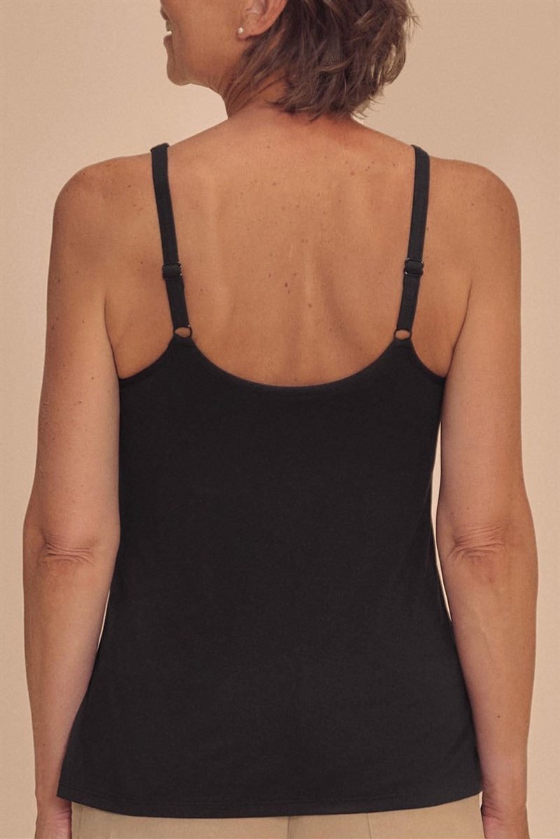 Amoena prothesetop Summer - Zwart - Maat M