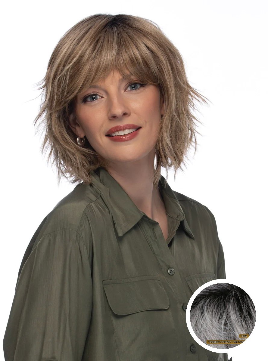 Estetica Designs Hollis Synthetisch Haarwerk - Monofilament, Heat Defiant, Kort Kapsel