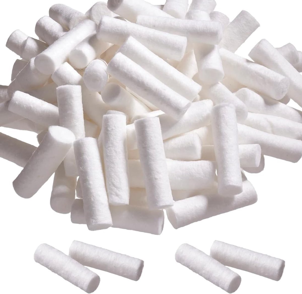 Hoog absorberende wattenrollen voor tandartsen - 100 stuks, ideaal voor kinderen en volwassenen, perfect voor mondzorg en hygiëne