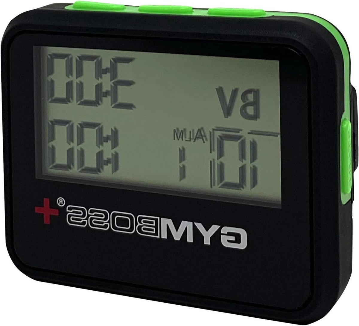 Interval Timer - Stopwatch Functie - Training Sturen - Waterbestendig - 55x44x14mm - Zwart