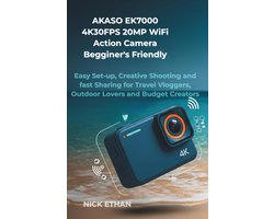 SnelShoppen – 4K Actie Camera 30FPS 20MP WiFi Beginnersvriendelijk – Compleet Gebruikershandboek – Makkelijk Instellen, Creatief Filmen en Snel Delen
