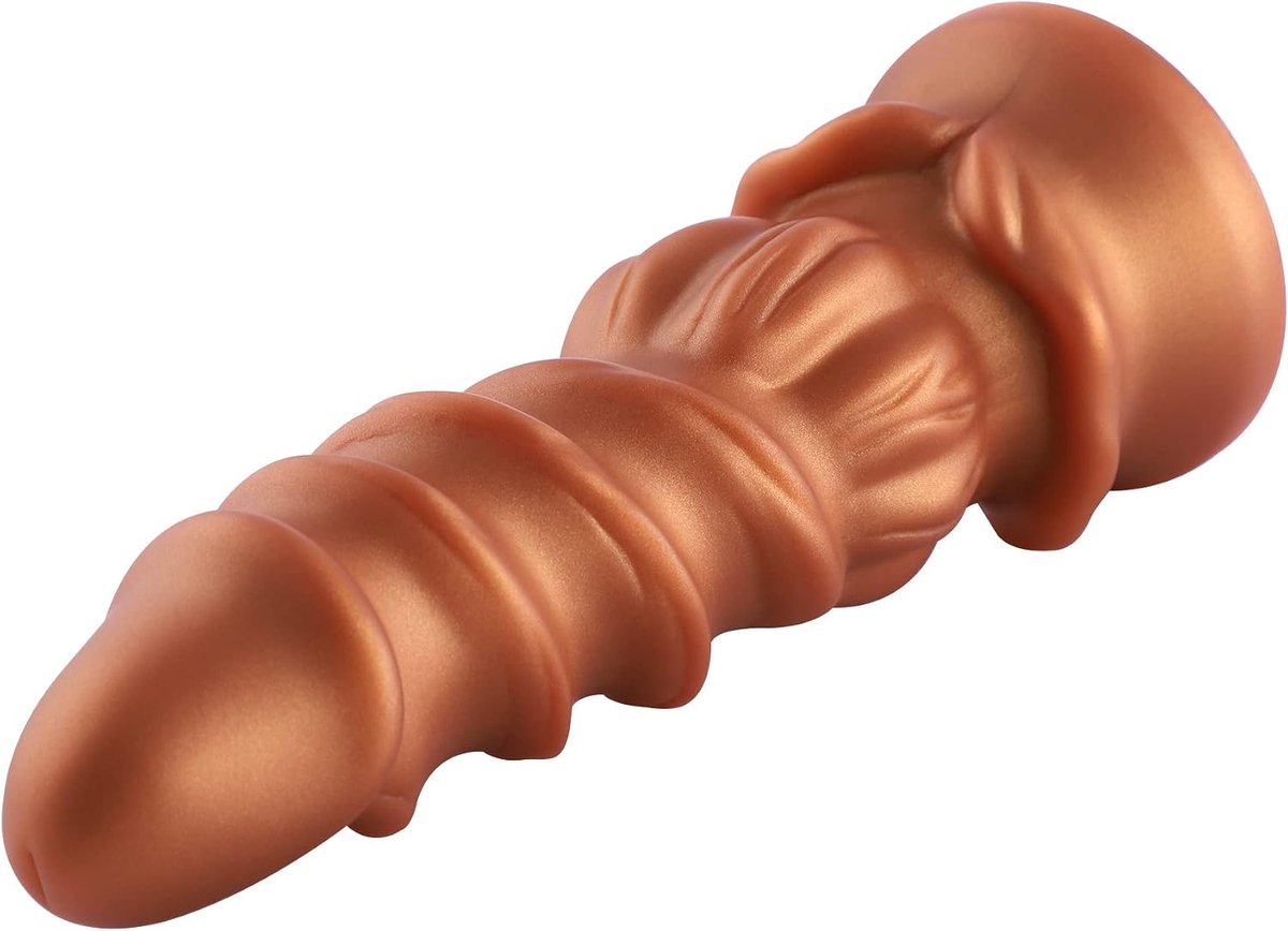 SnelShoppen - Drildo Fantasy Suction Cup Dildo 23 cm - Realistische Dildo met Zuignap - Perfect voor Solo of Koppelplezier - Veilig en Duurzaam Silico