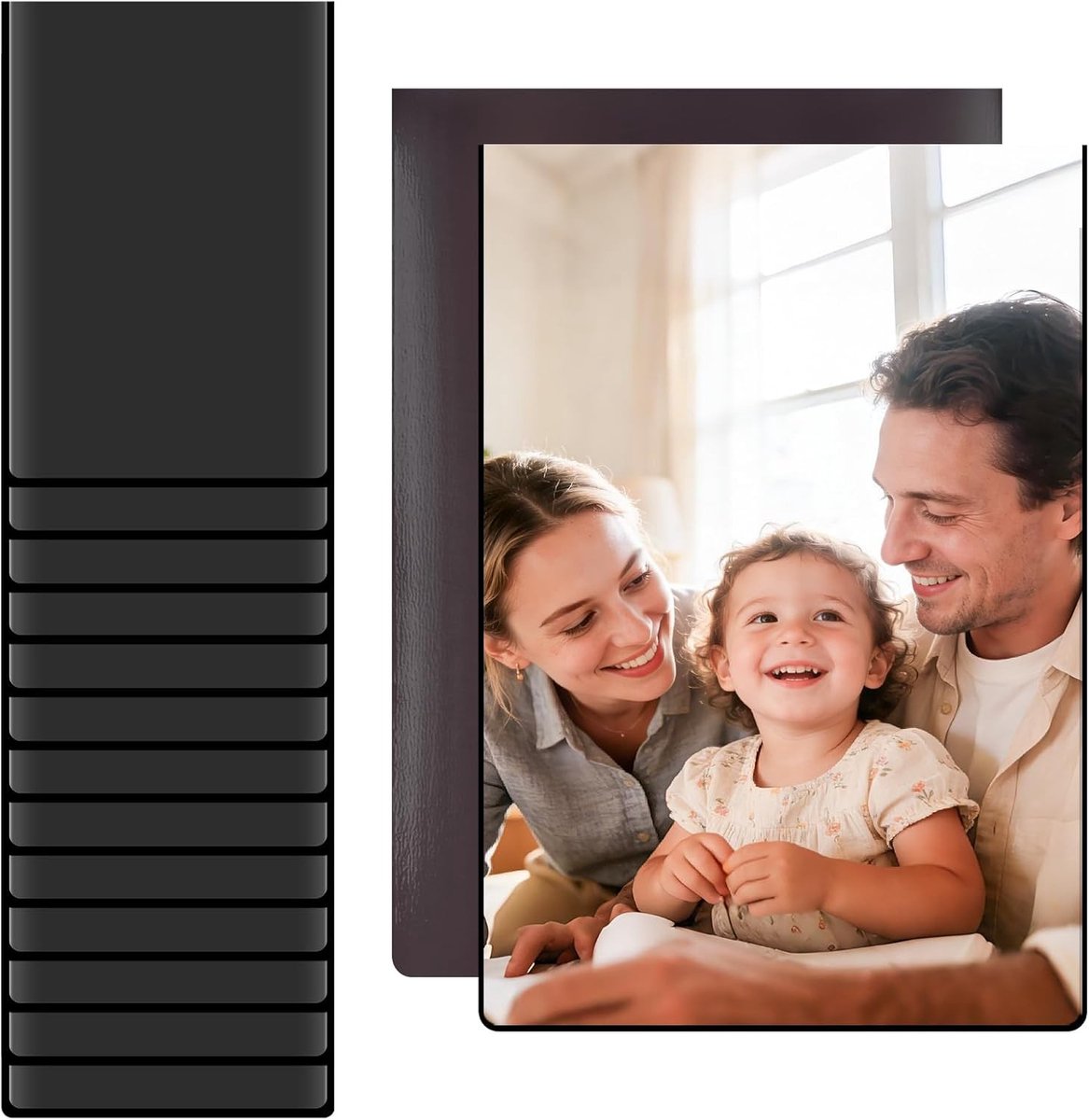 Set van 15 Magnetische Fotolijsten voor Koelkast, Mini Formaat, Ideaal voor Polaroid en In