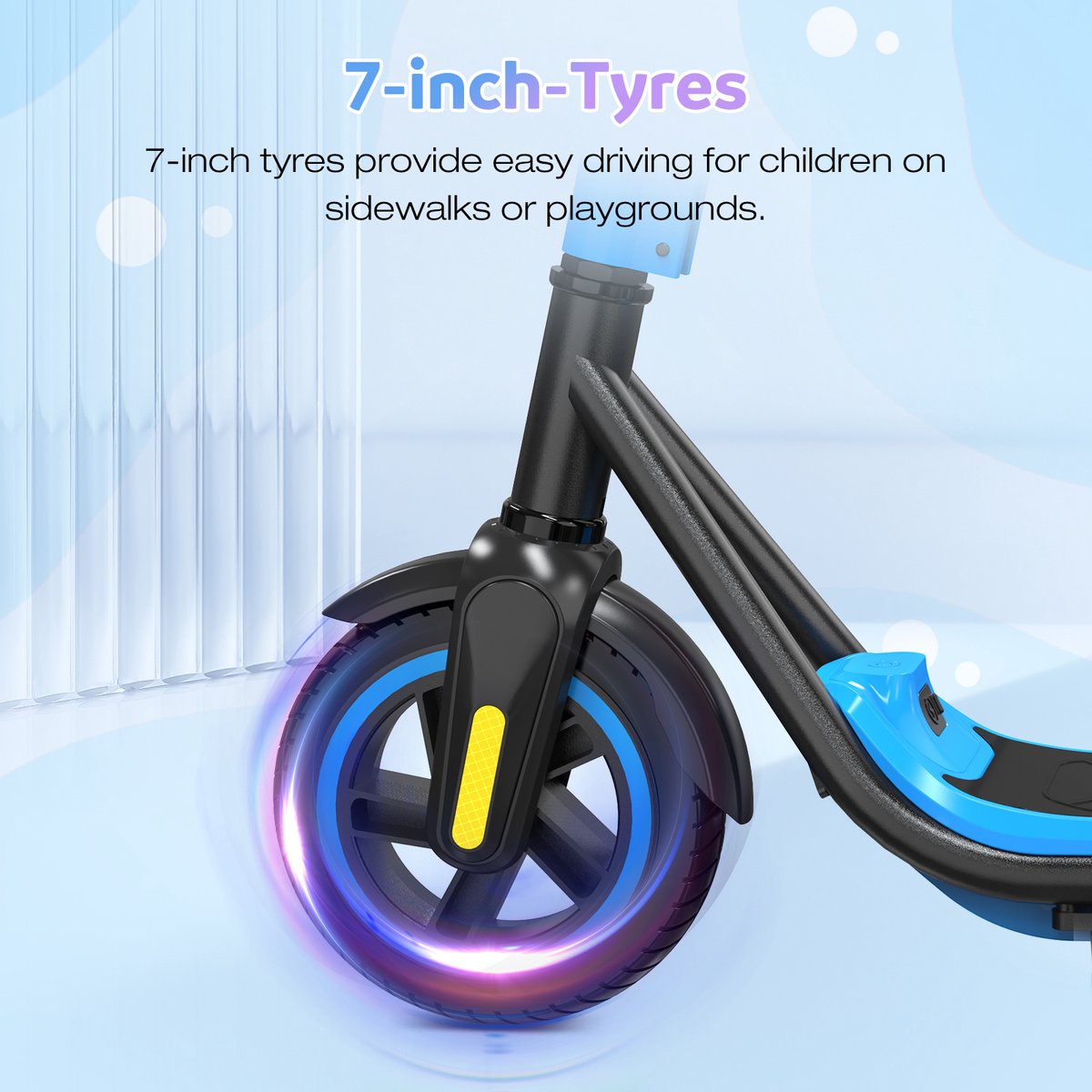 EVRCROSS E6 Elektrische Step kinderen 150W Motor - 16 km/u - 20 km Actieradius - 60 kg Draagvermogen voor Kinderen 6-12 Jaar — afbeelding 2