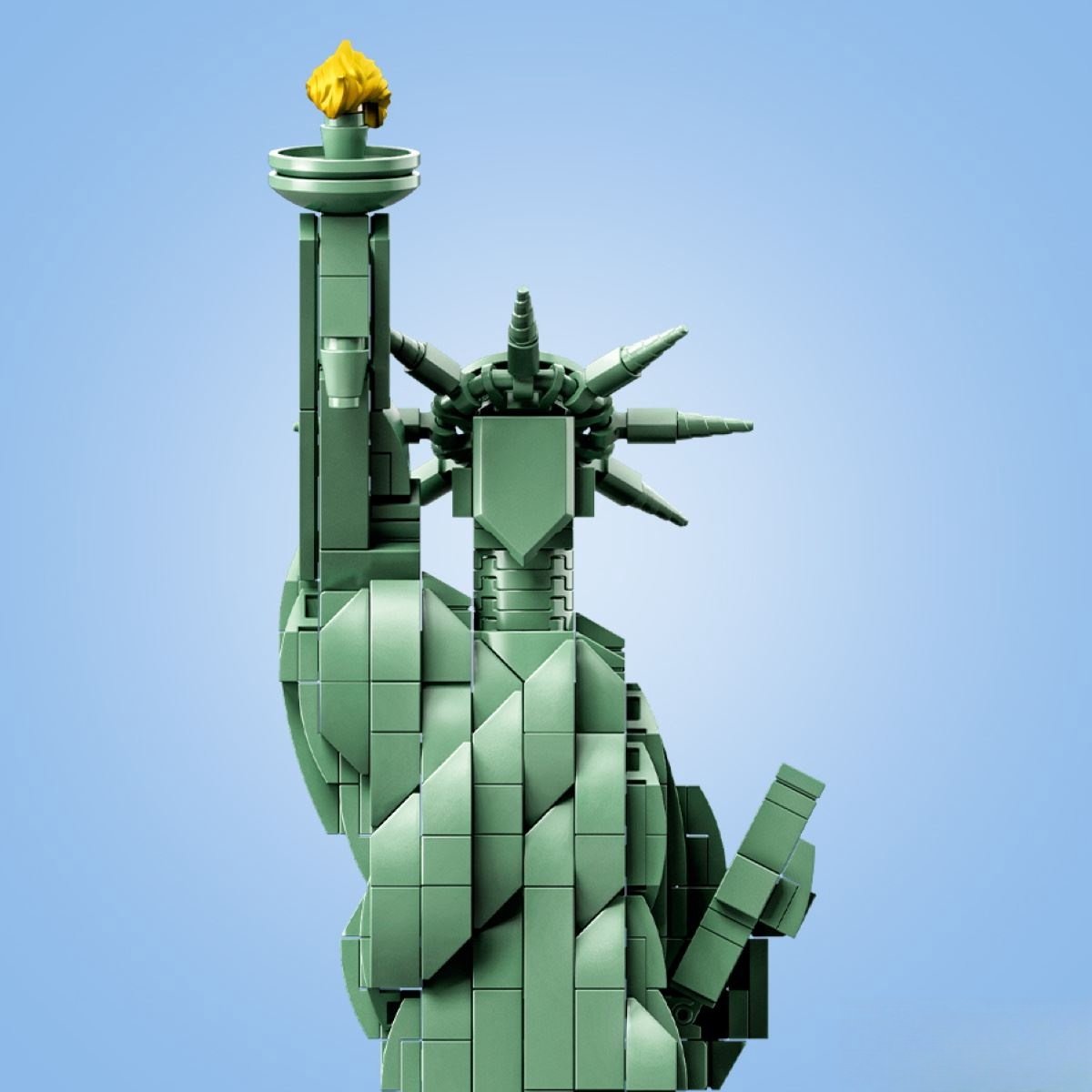LEGO 21042 Architecture Vrijheidsbeeld Model Bouwset, New York Display en Verzamelmodel voor Volwassenen — afbeelding 10
