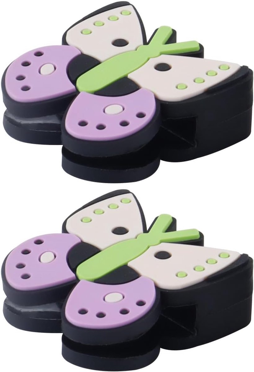 SnelShoppen - Pack van 2 Dunne Webcam Covers - Schattige Privacy Bescherming voor Laptops, PC's en Smartphones - Eenvoudig te Gebruiken - Veilig tegen