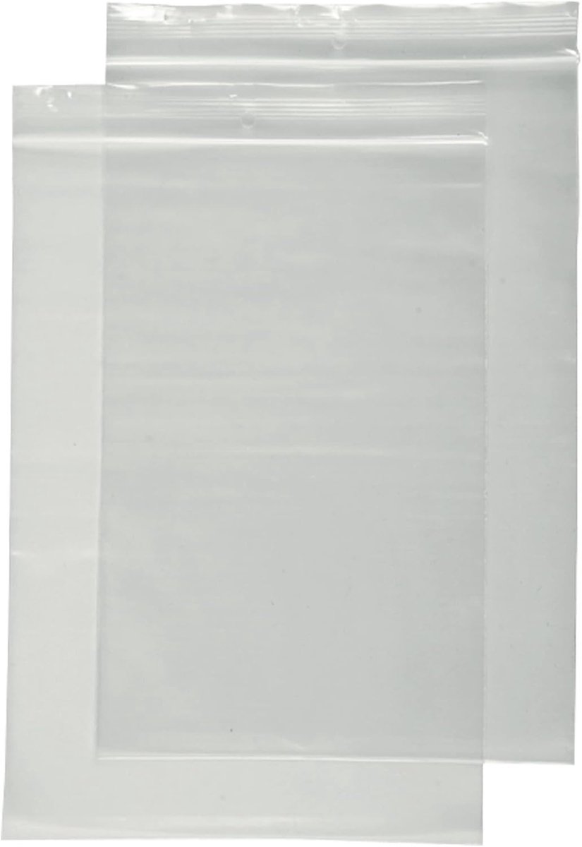 Gripzakken 80 x 120 mm - Transparant - Resealable - Perfect voor kleine onderdelen - SnelShoppen