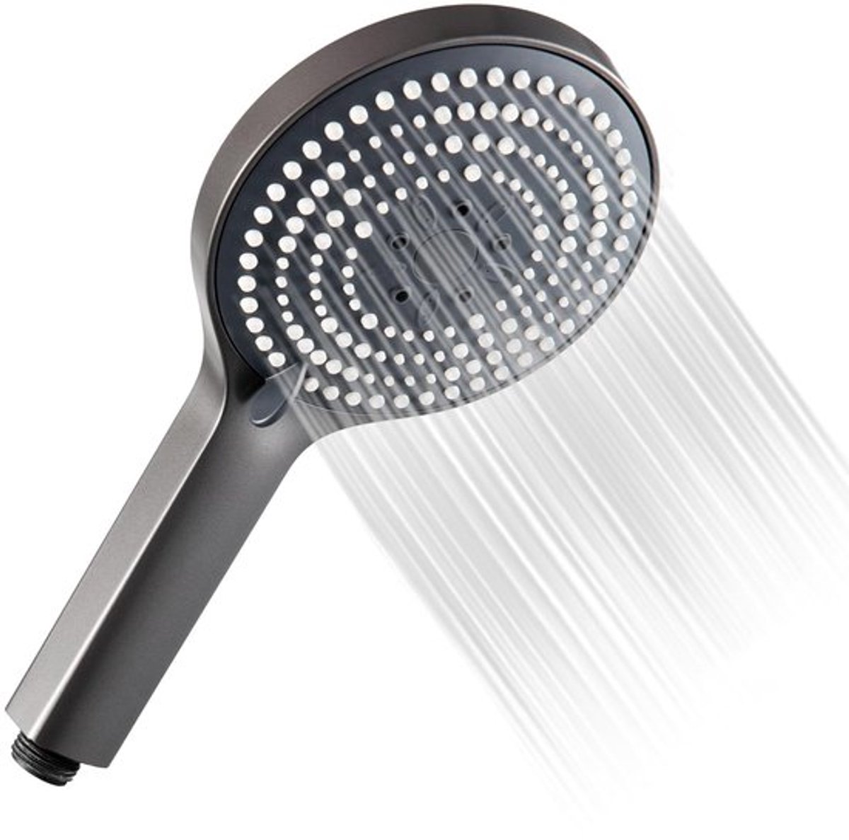 OFFO Douchekop, Handdouche, met 6 Massagestanden, Waterbesparende Douchekop, Handdouche, Groot Formaat (Φ130mm), Goudkleur
