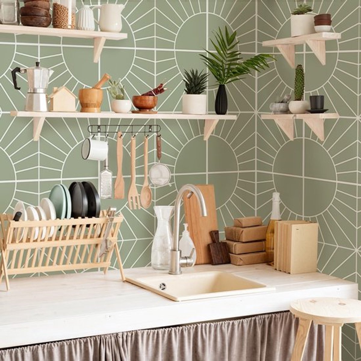 Tegellijm - Wandtegels Zelfklevend - Wandtegels Keuken - Wandtegels Badkamer - Tegellijm Kant en Klaar - Set van 25 Stuks - Wandtegel