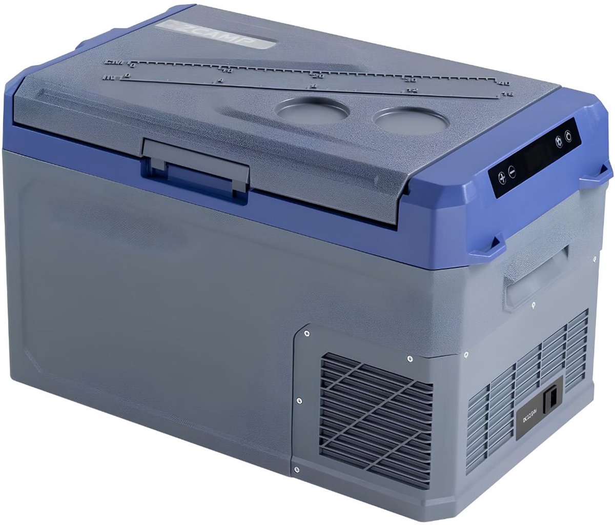 NIVA® Koelbox - Koelbox Elektrisch - Autokoelbox - Grijs/Blauw - 64cm x 41cm x 41cm
