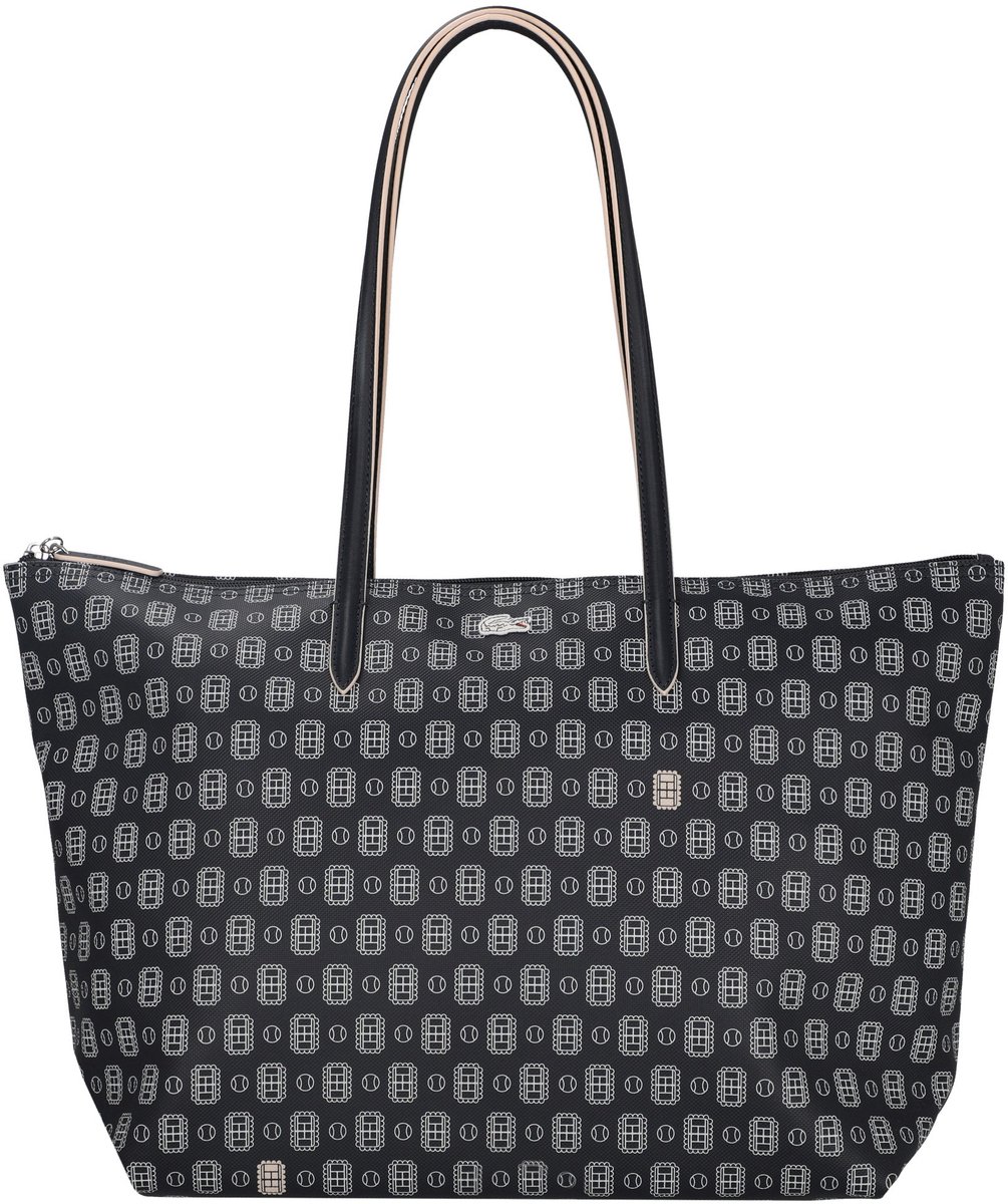 Lacoste Shopping Bag - Winkeltas L 15 34 cm (marine sombre farine)