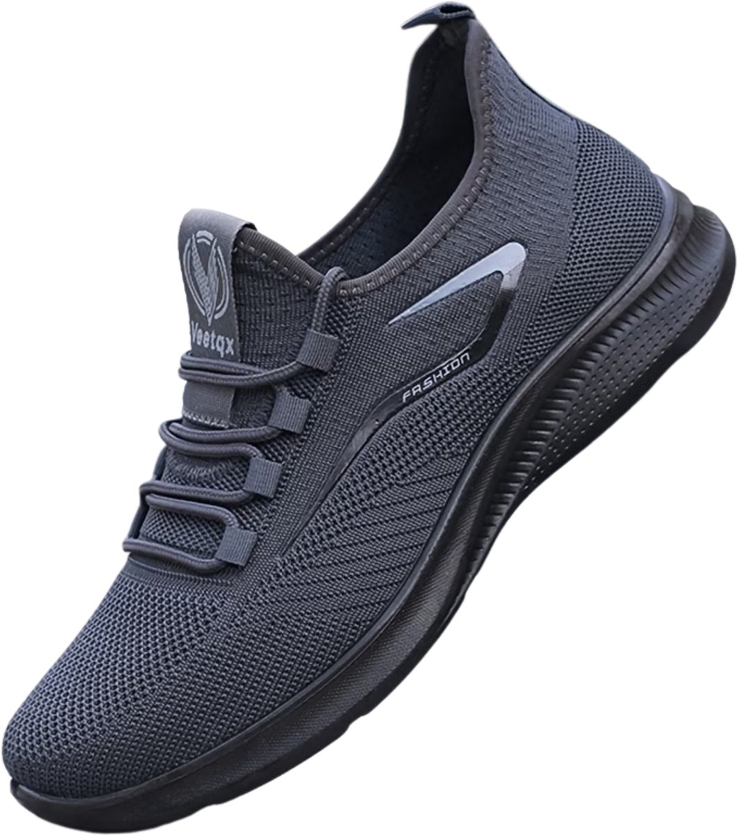 Currero Schoenen Heren Sneakers Comfortabel Wandelschoenen Casual Volwassenen 39.5 Grijs