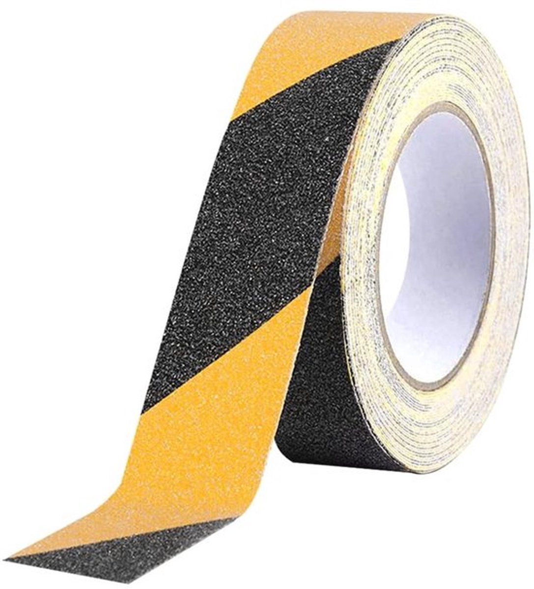 10 M X 2.5 cm Zwart-Geel Antislip Tape, Zelfklevende Anti-Slip Veiligheidstape, voor Binnen en Buiten (1 Rol)