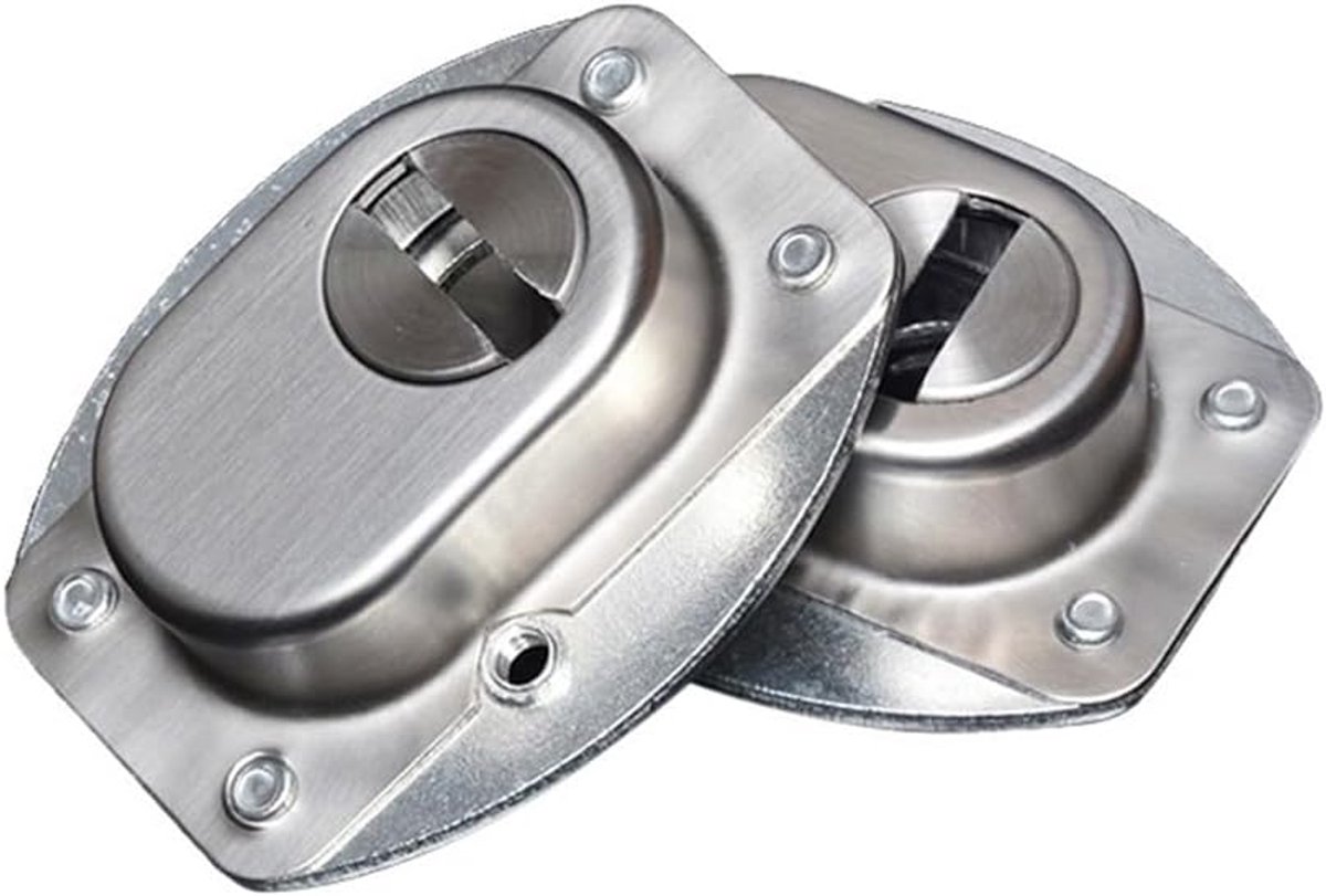 Deurstangslot Cilinderslot - Deurbeveiliging Slotcilinder - Deuren Beveiligen - Boor- en Wrikbeveiliging - 25 x 25 x 25 millimeter