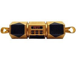 Motorfiets Audio Systeem - Stuur Speaker - Muziek Luisteren Onderweg - Waterdicht Ontwerp - 26 x 8 x 8 cm