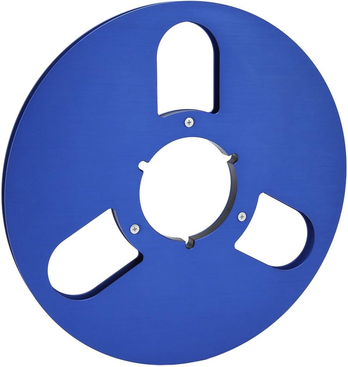 Lege Spoel - Tape Spoel - Muziek Opnemen - 3-Gats Ontwerp - 10.5 Inch - Blauw