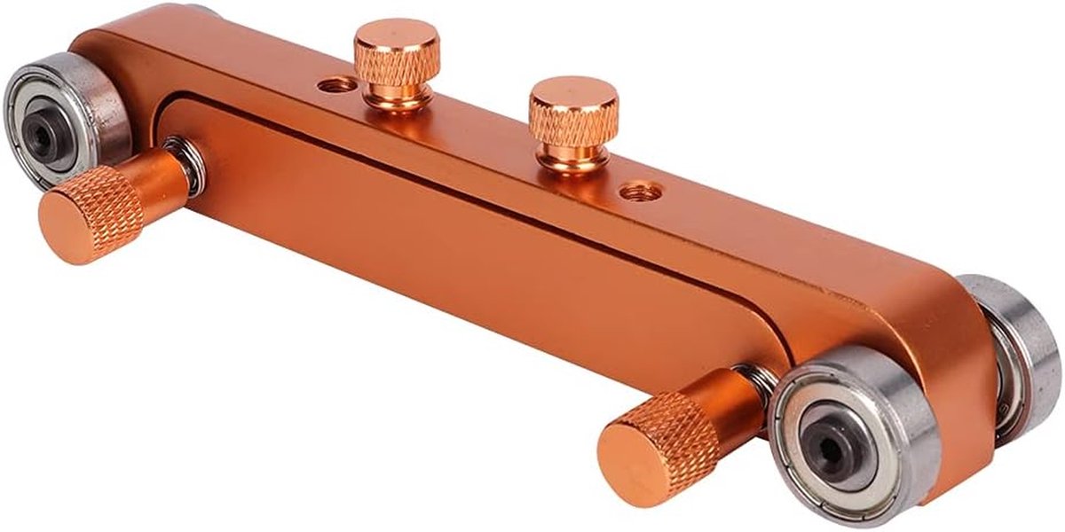 Gitaar Moer Schuurmachine - Zadel Polijstmachine - Gitaar Onderhoud - Verstelbare Hoogte - 17 x 5 x 4 cm - Roségoud