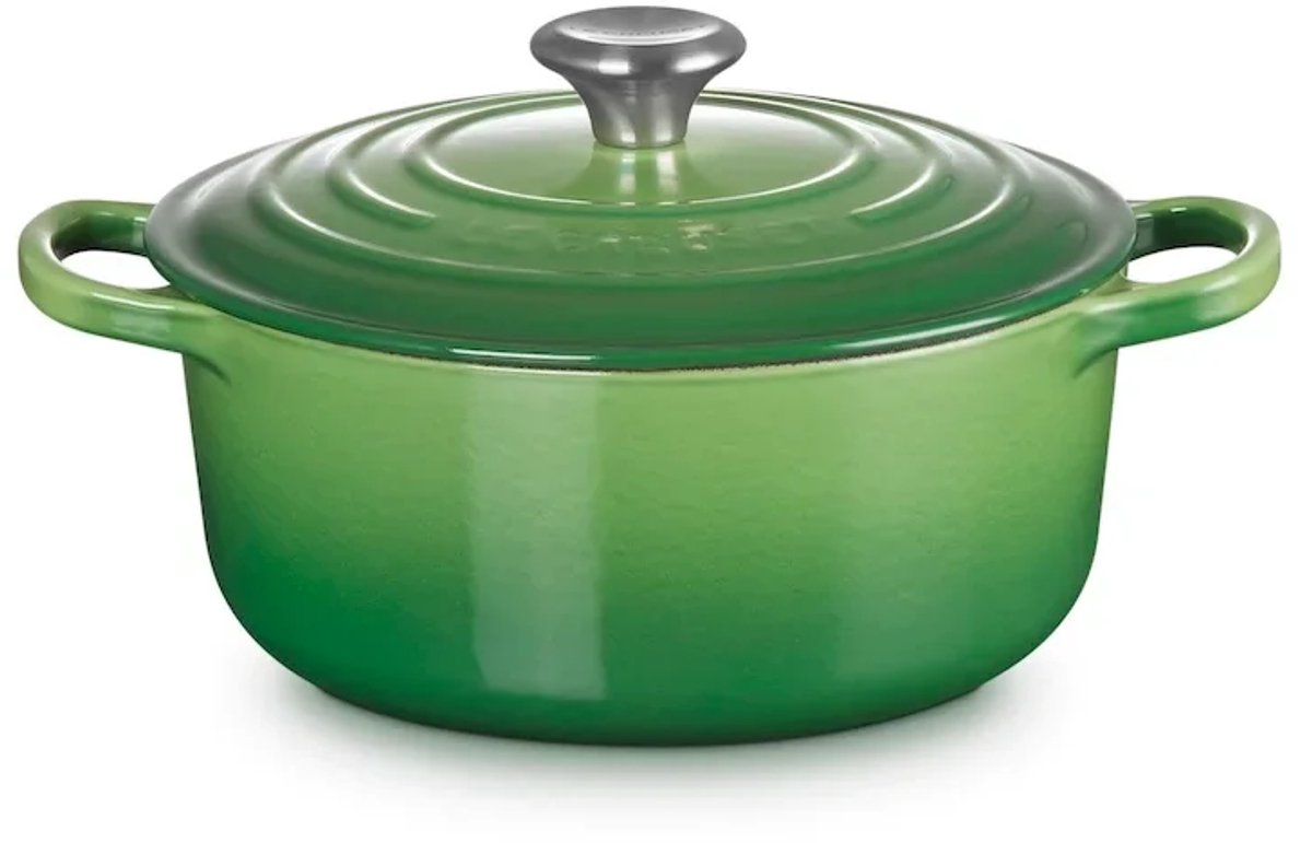 Le Le Creuset Signature Bamboo Braadpan - afbeelding 3