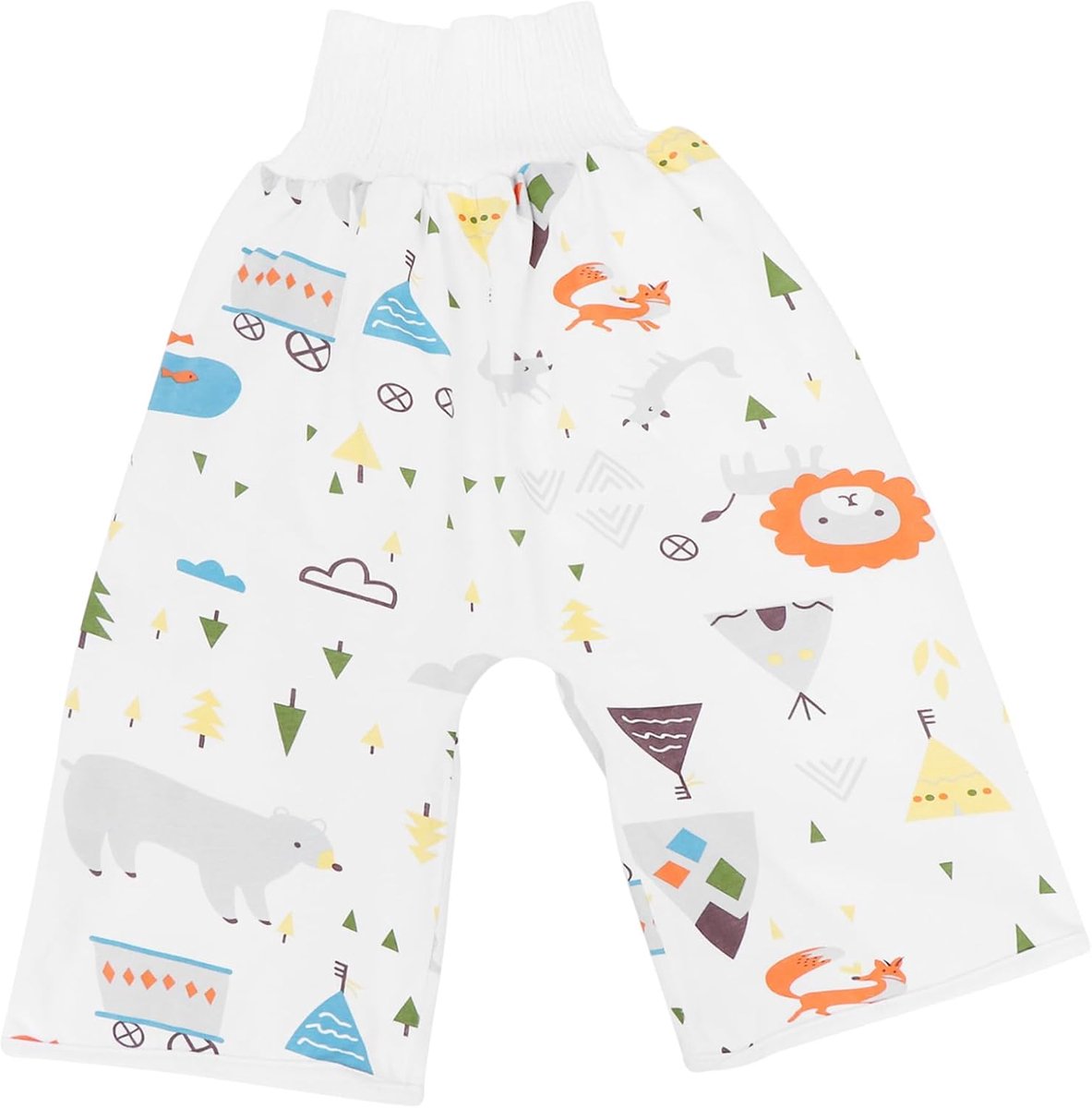Baby Potty Broekjes - Oefenbroekjes Luiers - Zindelijkheidstraining - Ademend Katoen - 54x15.5CM - Geel