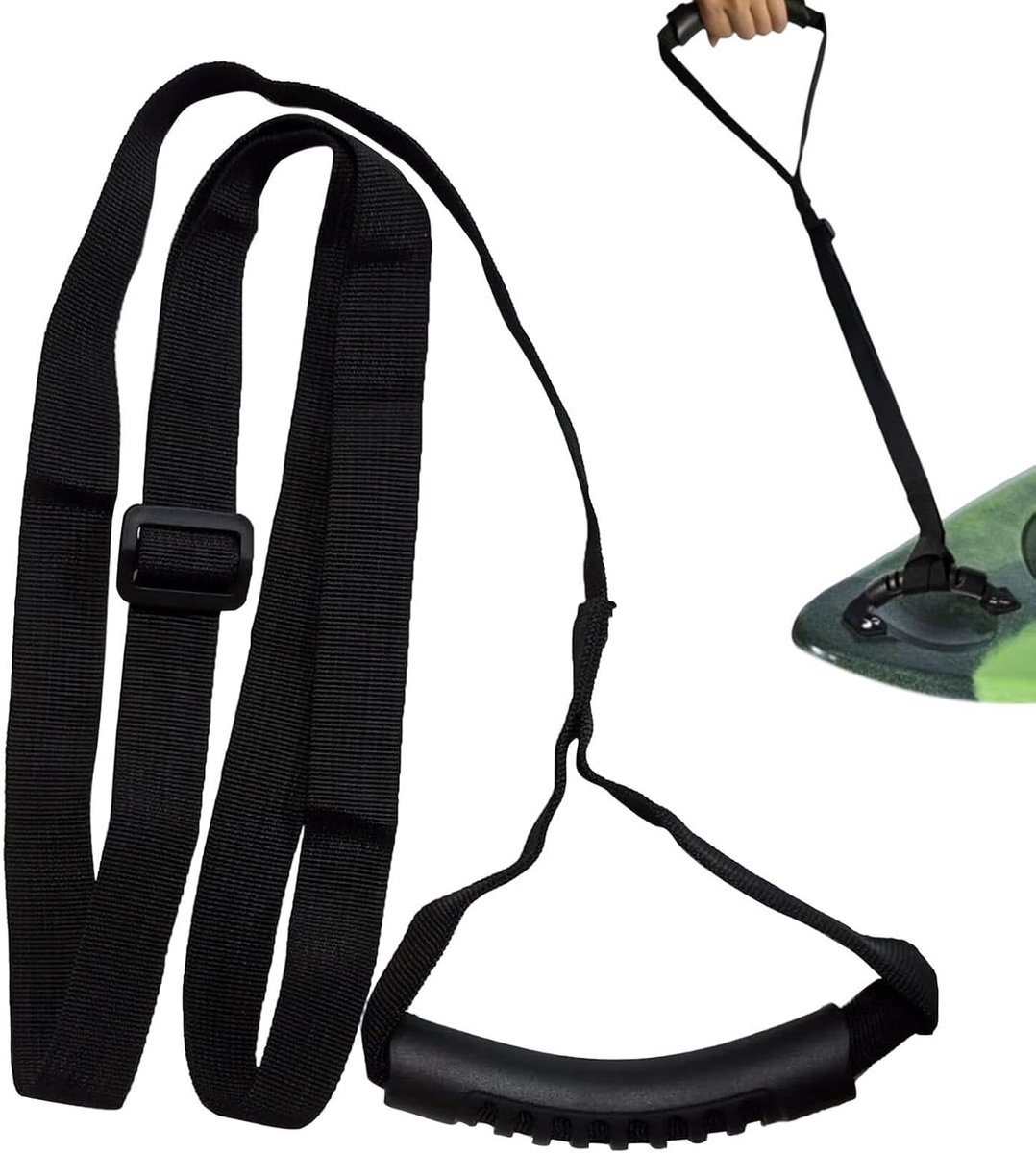 Boot Treklijn - Kajak Touw - Watersport Transport - Verstelbare Lengte - 2.5 x 150 cm - Niet gespecificeerd