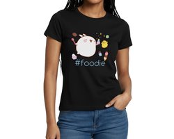 Molang Piu Piu Snoepjes #Foodie T-Shirt Dames