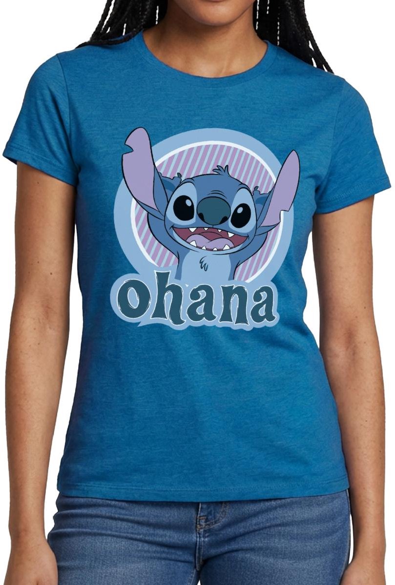 Lilo & Stitch Ohana T-Shirt Dames
