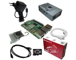 Raspberry Pi 5 starter kit - 4GB - met ventilator - 64GB SD-kaart