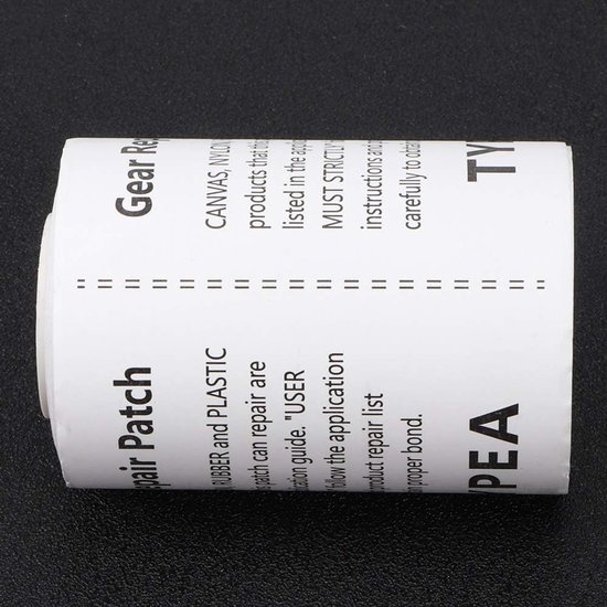 Reparatielijm - Reparatietape - Opblaasbare items herstellen - Sterke kleefkracht - 7.5 x 375 cm - Transparant — afbeelding 4