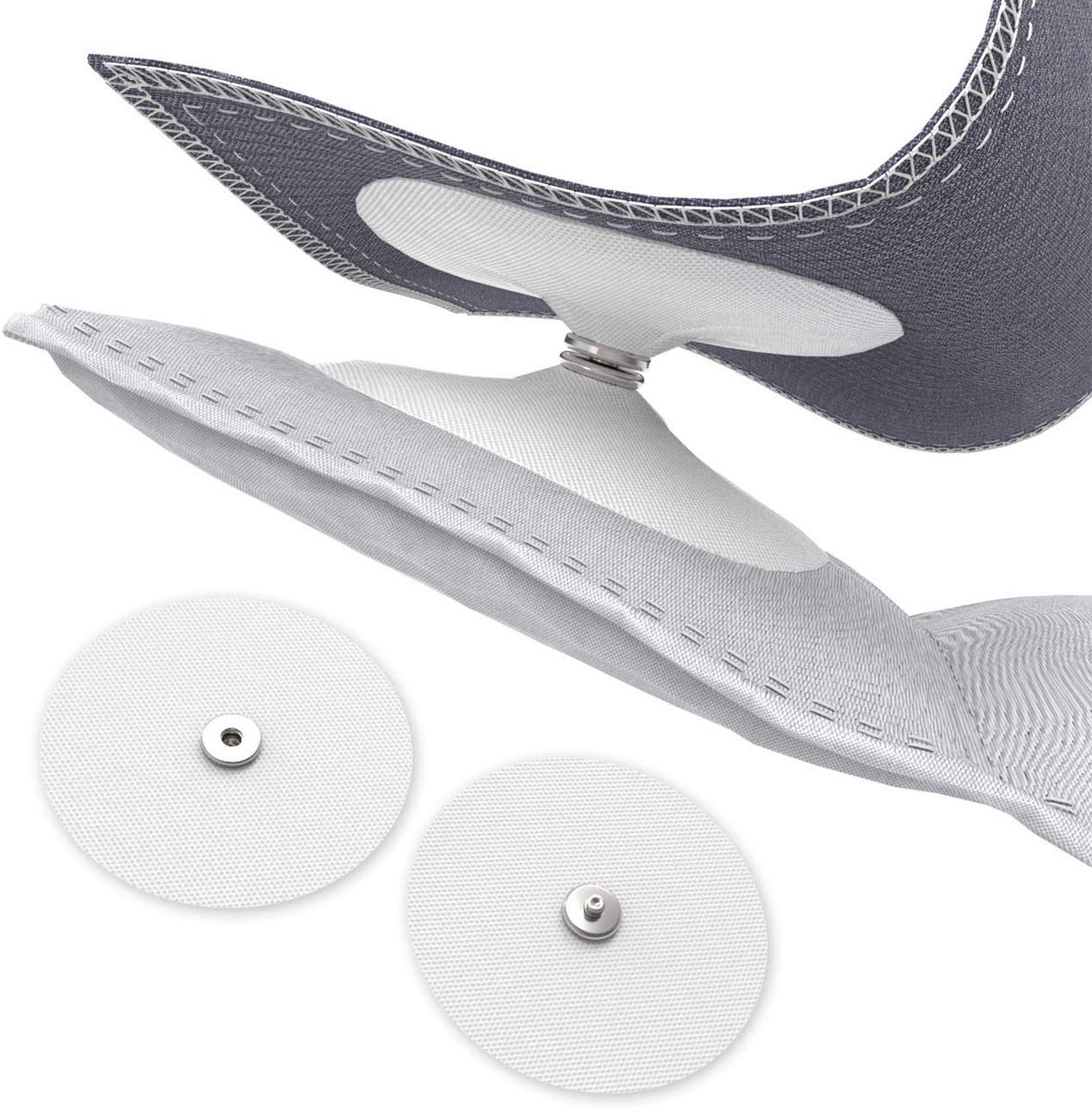 Dekbedovertrek Snaps 16 Pack - Opstrijkbare stof - Metalen afwerking - Eenvoudige bevestiging - ShopVlot