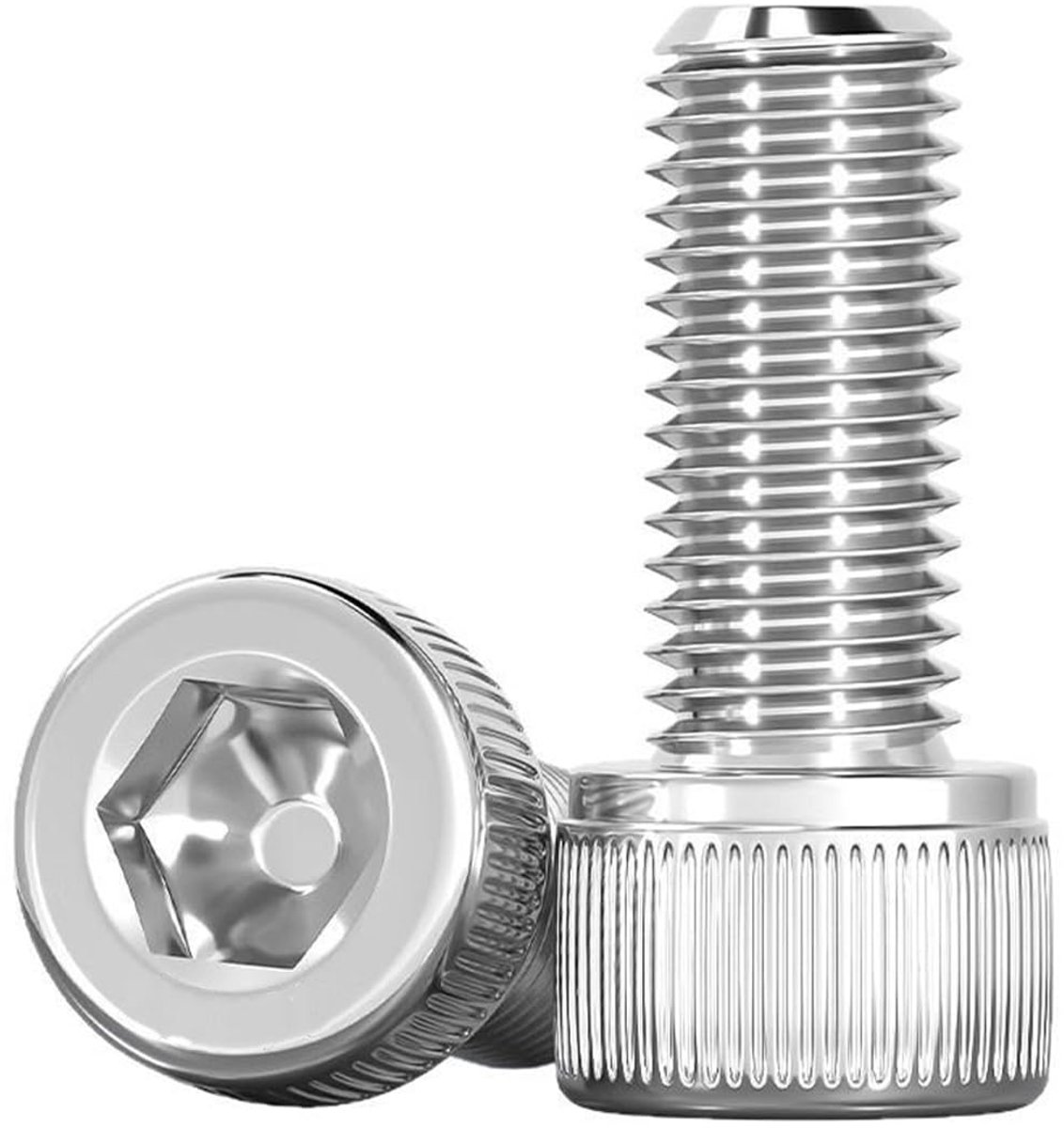 Cilinderkopschroeven M3 x 10 mm - roestvrij staal 304 - volledige schroefdraad - ideaal voor meubelreparatie - ShopVlot