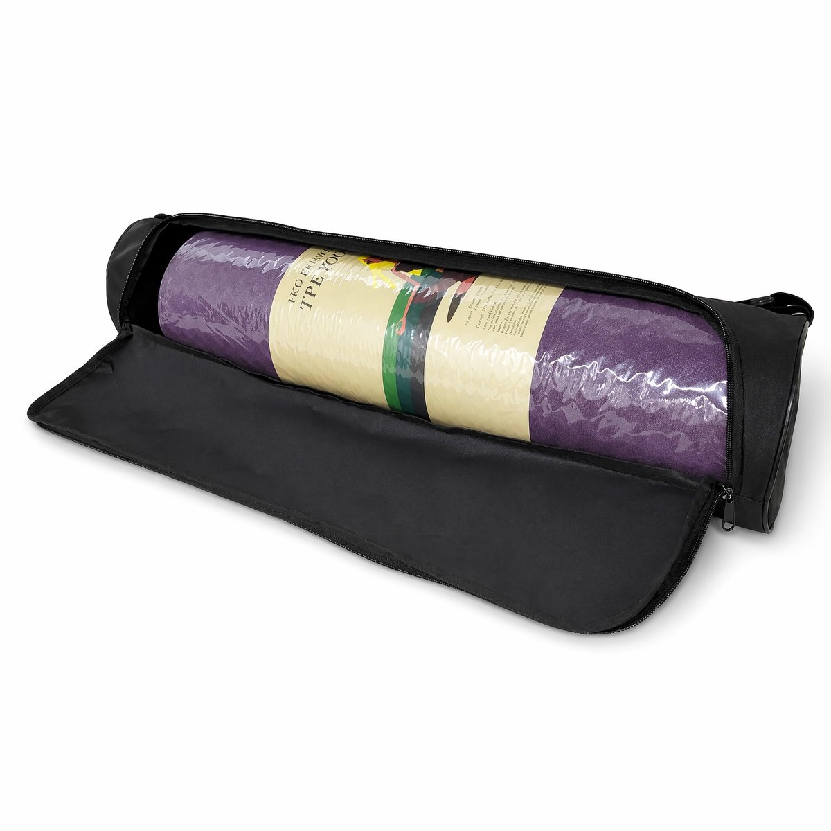 Yogamat waterdicht - draagtas met ritssluiting - verstelbare riem - ideaal voor fitness - ShopVlot