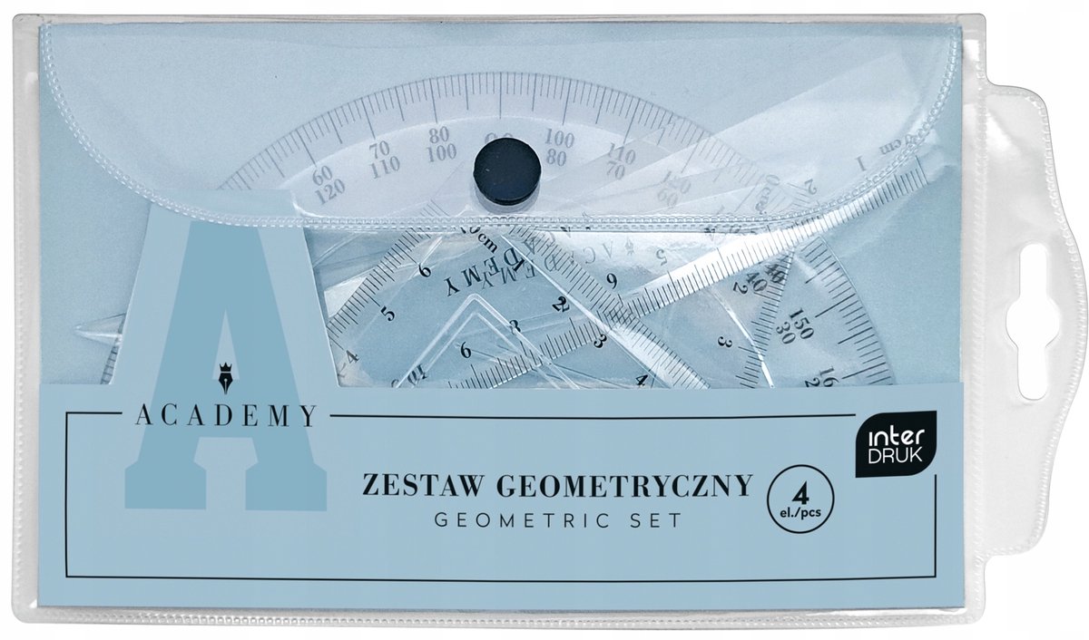 Geometry Set 4 Delen Academy met Etui