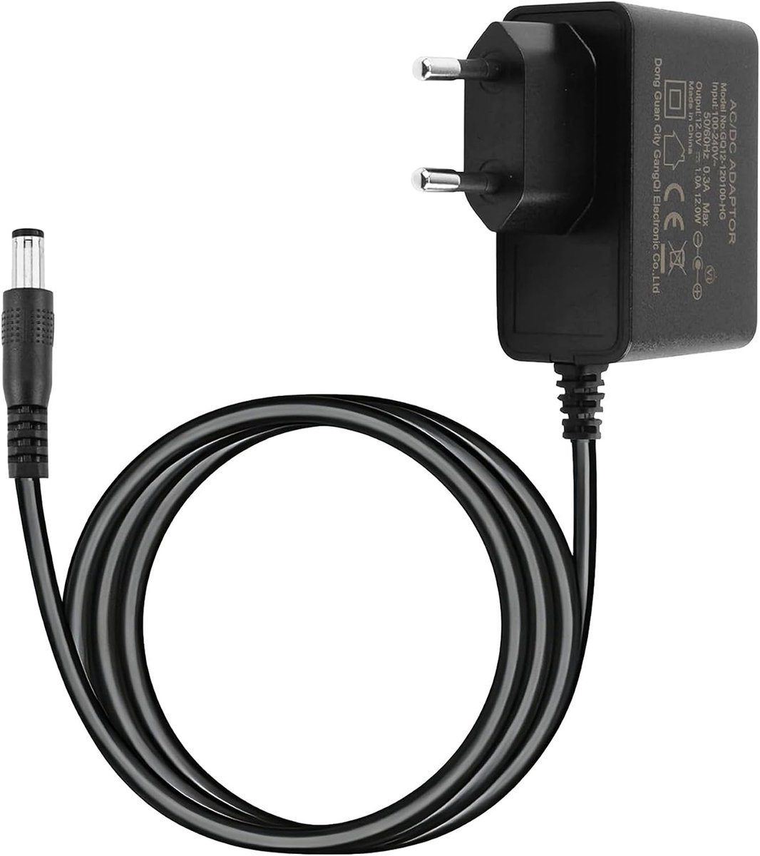 LED Power Adapter DC 12V 1A, AC to DC 12V 1A Power Adapter, AC Power Adapter, Power Supply Replacement for Keyboards - ShopVlot