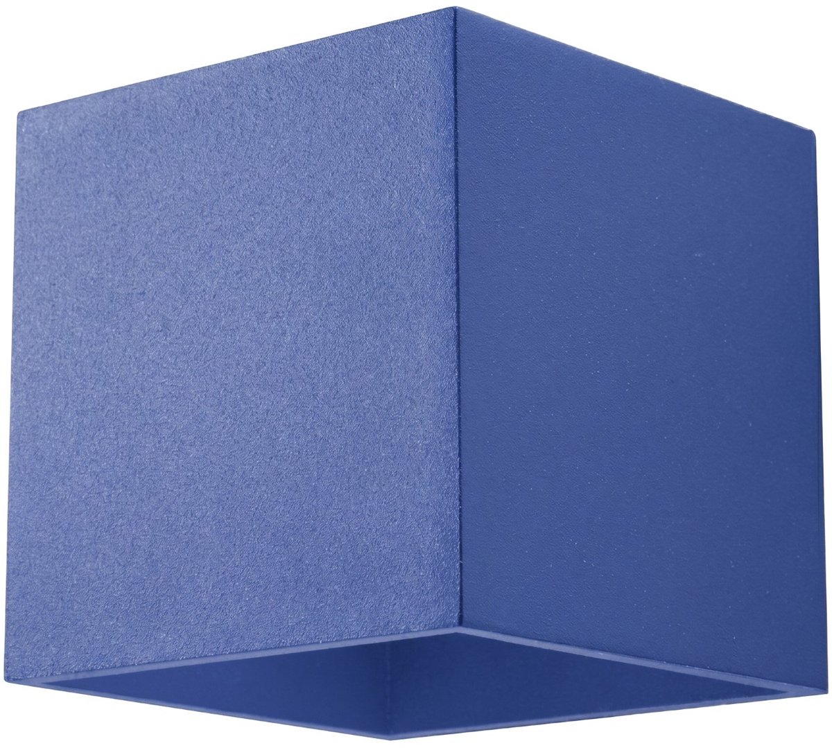 Sollux Lighting Wandlamp Quad - G9 - ultramarijn - aluminium - 10x12x10cm