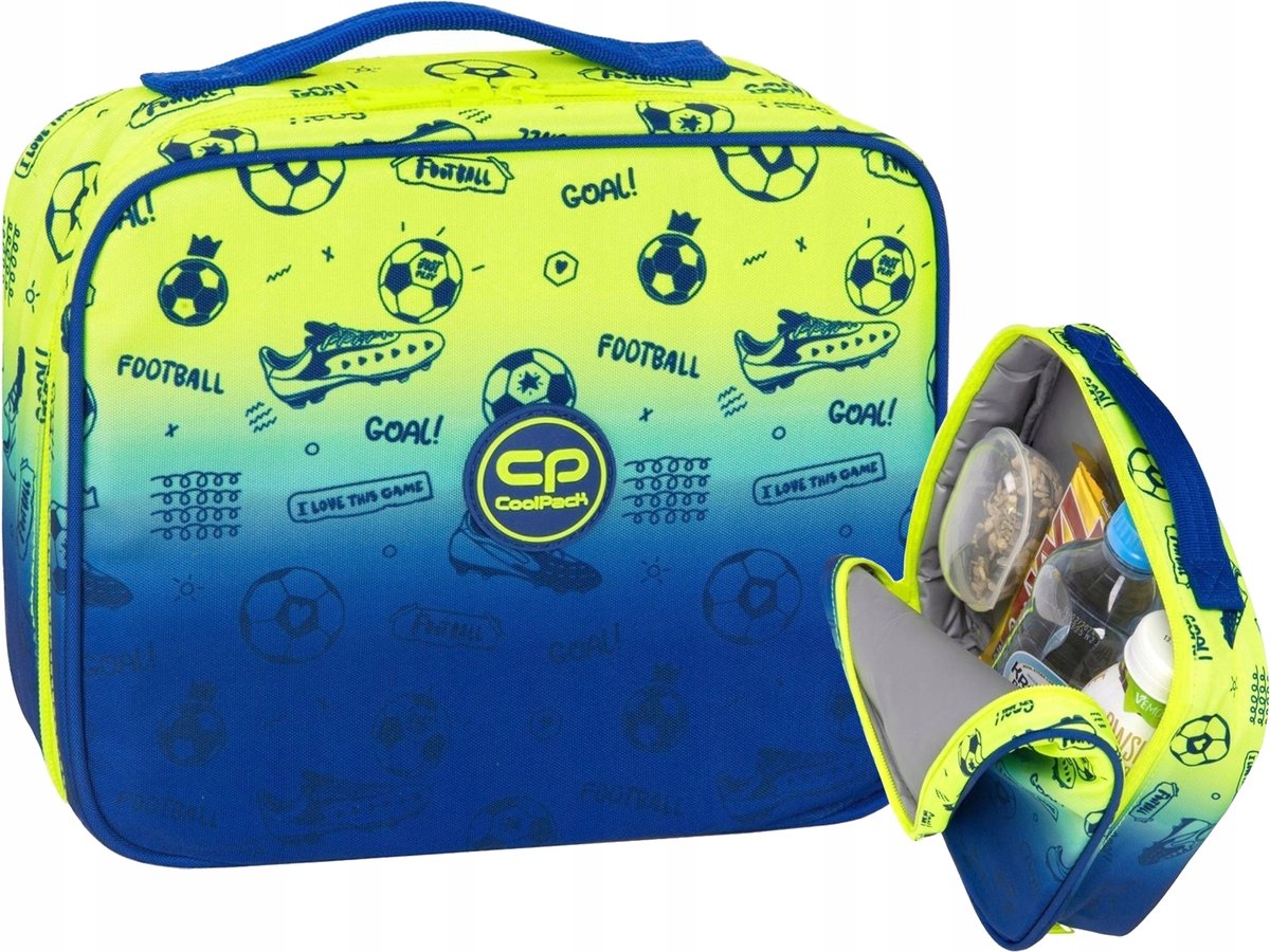 Coolpack Voetbal Thermos Lunchtas - Ideaal voor School en Werk